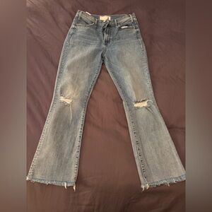 Mother Jeans - The Hustler Ankle Fray